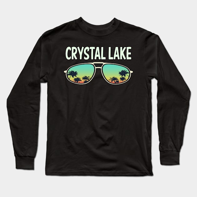 Nature Glasses Crystal Lake Long Sleeve T-Shirt by rosenbaumquinton52